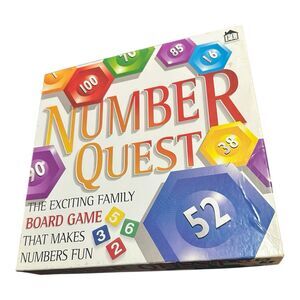 Number Quest Board Game by Dorling Kindersley DK Publishing  Complete
